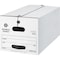 Business Source Storage Boxes, Medium-duty, Letter, 12CT, WE PK BSN26746 - alternate 2