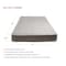 Mytee Products 5.5 in Mattress for RV Trailer 32 inx79 in - Breathable Trailer Bed Mattress Matt-MR3280 - alternate 4