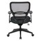 Space Seating 55 Series  Silver Ion Technology Task Chair, Linen Black 5500-F23 - alternate 2
