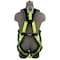 Safewaze PRO Plus Full Body Harness 1D, QC Chest, TB Legs 3X FS-FLEX185-3X - alternate 2