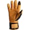 Ironclad Performance Wear Leather Gloves, Goatskin, Hook-and-Loop Cuff, Keystone Thumb, Full Finger, Tan / Black, M, 1 PR RWCC-03-M - alternate 2