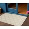 Homeroots 2' X 4' Cream And Beige Geometric Indoor Outdoor Area Rug 573851 - alternate 4