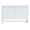 Baxton Studio Brantley Spindle Dresser with Six Drawers, White 272-14811-ZORO - alternate 3