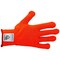 Workhorse Color-Coded Cut-Resistant Hand Protection Gloves, FDA-Compliant, A8, 13 Gauge WH A513-ORG-MED - alternate 1