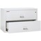 Fireking 2 Drawer, 1 Hr Fire & Impact Rated, 44" Wide Lateral Arctic White 2-4422-CAW - alternate 2