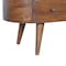 Homeroots 43in Brown Solid Wood Enclosed Storage Entertainment Center 720010 - alternate 2