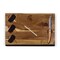 Picnic Time Family Of Brands NCAA Michigan State Spartans Delio Cheese Board and Knife Set - Charcuterie Board Set 833-00-512-353-0 - alternate 1