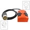 Ac Works NEMA 5-20, NEMA SS2-50, 25 ft, Orange SS2PDU-025 - alternate 2