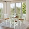 Whitewood Industries Rectangular Extension Dining Table W/ 4 Chairs, 36 in W, 30.1 in L, 48 in H, Parawood, 5 K79-36RXT-23B-C61-4 - alternate 2