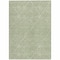 Homeroots 9' X 12' Sage And Ivory Geometric Washable Indoor Outdoor Area Rug 612098 - alternate 3