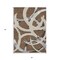 Homeroots 3' X 5' Brown Beige And Gray Abstract Washable Indoor Outdoor Area Rug 599112 - alternate 3