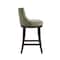 Manhattan Comfort Lucia Barstool in Leaf Green, 2PK 2-BS025-GR - alternate 2