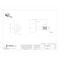 Smith Bearing Double Sealed Cam Follower, Flat Stud, Alloy Steel, 1/2 in Dia, 3/8 in Wd CR-1/2-XB - alternate 2