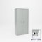 Pucel Two Door Center Partition Cabinet, 36 in W x 78 in H x 19 in D, Light Blue HDSC-3672-19-8L-CP - alternate 1