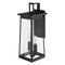 Homeroots Alden 2-Light Matte Black Wall Light 398456 - alternate 1