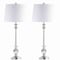 Jonathan Y Elizabeth 33" Crystal/Metal LED Table Lamp, Clear/Chrome, 2PK JYL2056A-SET2 - alternate 2