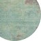 Homeroots 8' Pale Aqua And Taupe Round Abstract Washable Indoor Outdoor Area Rug 618456 - alternate 2