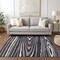 Homeroots 3' X 5' Black Taupe And Beige Faux Bois Washable Indoor Outdoor Area Rug 614473 - alternate 3