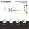 Kingston Brass Universal Front or Side Mount Toilet Tank Lever, Brushed Nickel KTAXD8 - alternate 2