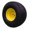 Antego 20 x 10-8 in Lawn Mower Tire & Wheel, 2 Ply, John Deere Yellow A87001800601022010008 - alternate 5