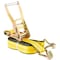 Xpose Safety Ratchet Straps Heavy Duty, 2 In x 27 FT Tie Down Straps Ratchet Operated with Double J Hooks RTD227-DJH-1-X - alternate 2