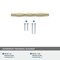 Amerock St. Vincent 3 in 76 mm Center-to-Center Golden Champagne Cabinet Pull BP36646BBZ - alternate 2