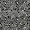 Homeroots 3' X 5' Black And Ivory Abstract Washable Indoor Outdoor Area Rug 599688 - alternate 4