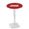 Holland Bar Stool Co 36" Chrome Louisiana-Lafayette Pub Table, 36" dia. Top L217C3636LA-Laf - alternate 1