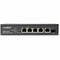 Rocstor SOLIDCONNECT SC5 4-PORT POE+ GIGABIT UNMANAGED ETHERNET PORT & 1 GIGABIT SFP UPL Y10S005-B1 - alternate 2