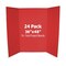 Flipside 36 x 48 1 Ply Red Project Board Pack of 24 30069-24 - alternate 3