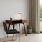 Homeroots 35" Brown Solid Wood Writing Desk 723445 - alternate 3