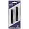 Hardware Resources KasaWare 4'' Overall Length Matte Black Flared Foot Square Pull, 2PK K3133MB-2 - alternate 2