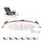 Nuwatt 6 Inch 2 Hour Trim Fire Rated Recessed Lighting, Canless LED Lights 2700K-5000K, 1200LM, 6PK NW-P-DL-6-15W-5CT-FR-WH-6P - alternate 1