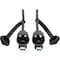 Tripp Lite USB 3.0 SUPERSPEED A/A CABLE FOR USB 3.0 ALL-IN-ONE KEYSTONE/PANEL MO U325-010-IND - alternate 1