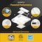 Nuwatt LED Canopy Lights for Gas Station, Carport Lighting, Waterproof 2CCT Selectable, 18000LM, 2PK NW-CP-150W-2CT-WH-2P - alternate 4