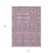 Homeroots 10' X 14' Lavender and Ivory Floral Washable Non Skid Indoor Outdoor Area Rug 564346 - alternate 5