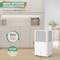 Edendirect 22 pt 2000 sq ft Dehumidifier for Home in White with Bucket with Drain Hose ZR-OL12-D031B - alternate 2