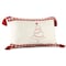 Homeroots 16" X 24" Red and White Christmas Tree Cotton Zippered Pillow With Tassels 534294 - alternate 4
