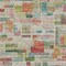 Homeroots 9' X 12' Terra Cotta Green And Brown Striped Washable Indoor Outdoor Area Rug 603525 - alternate 3