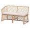 Bali & Pari Frayne Bohemian Light Honey Rattan 3-Piece Dining Nook Set 258-14178-14179-14188-ZORO - alternate 4
