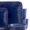 Elama Indigo Lotus 16 Piece Square  Dinnerware Set EL-INDIGOLOTUS - alternate 4