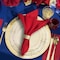 Smarty Had A Party 7.5" Ivory with Gold Vintage Rim Round Disposable Plastic Appetizer/Salad Plates (120 Plates), 120PK 867IVG-CASE - alternate 6