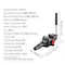 Vevor Hydraulic Valve 1 Spool 25GPM Hydraulic Directional Control Valve 3626 PSI LVA1-95 - alternate 3