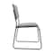 Flash Furniture HERCULES 500 lb. Capacity High Density Gray Vinyl Stacking Chair with Sled Base, 5PK 5-XU-8700-GRY-B-VYL-30-GG - alternate 5