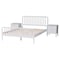 Baxton Studio Lucera Mid-Century White Full Size 3-Piece Bobbin Bedroom Set 257-14015-14121-14121-ZORO - alternate 3