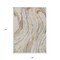 Homeroots 9' X 12' Beige Teal Blue And Ivory Abstract Washable Indoor Outdoor Area Rug 600208 - alternate 3