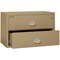 Fireking 2 Drawer, 1 Hr Fire & Impact Rated, 44" Wide Lateral Sand 2-4422-CSA - alternate 2