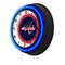 Holland Bar Stool Washington Capitals 19 Double Neon Wall Clock Clk19BK - alternate 3