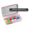 Lockermate By Bostitch Metallic Pencil Case Box, Hard Plastic, Stylish Quilted-Pattern Lid, Rose Gold 23130-RG21-DM - alternate 2