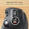 Elecom EX-G Wireless Ergo Trackball, Ruby Ball bearing, 5 Programmable Buttons, Windows, Mac M-XT3DRBK - alternate 2